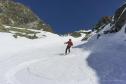 Dans un des couloirs sous le col.