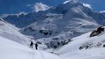 Sous le col de la Bessanese