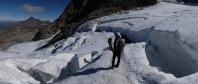 Crevasses en descendant