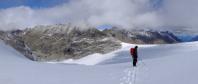Sur le glacier de Rhemes Golette
