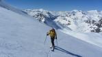 Montée à l'Ouille Noire au départ du glacier du Pisaillas