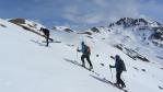 ski de randonnée Beaufortain montée à la Pointe de Dzonfié