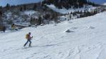 ski de randonnée - montée au col de Portette Beaufortain