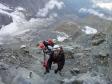 En montant au Mont Blanc