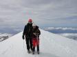 Le sommet du Mont Blanc