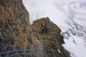 Un des très nombreux passage en dscente de la Rothorngrat