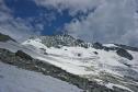 L'arête sud à droite et la nord à gauche.