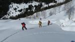Randonnée à ski à Vaugel