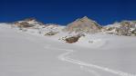 ski de randonnée au départ de Tignes