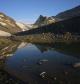 le col du Pelve vu depuis les lacs de Chasseforêt