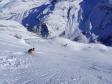 Ski hors piste à Val d'Isère - Couloir de la Table
