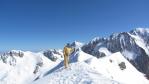 Dôme des Glaciers en ski de randonnée