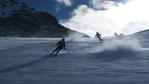 Neige un peu dure mais bonne