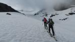En montant vers le glacier