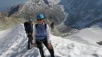 Sur le glacier