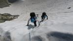 Sur le glacier