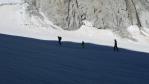 Sur la vallée Blanche