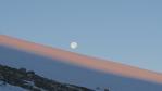 Le lune roule sur la pente