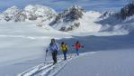 Ski de randonnée dans le parc de la  Vanoise col du Palet