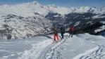 En arrivant au sommet du Mt St jacques