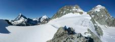 En direction du Mont Durand par l'arête ouest...