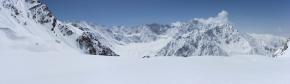 nouveau camp à presque 4000m : vue dégagée et voisinage très calme...