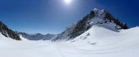 Début du glacier : juste grandiose et on s'en met plein les mirettes!!