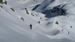 Randonnée à ski vers le Ruito