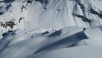 Randonnée à ski vers le Ruito