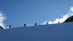 Sur le glacier des Glaciers