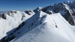 Une cordée venant de la Leix blanche