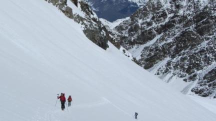 Si de randonnée en Vanoise - le Glacier du Grand Col