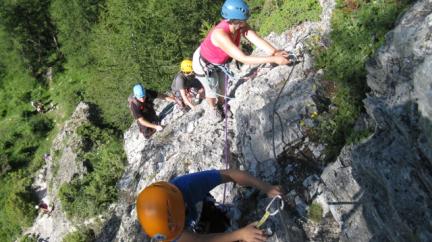 via ferrata de Peisey