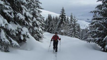 Ski de randonnée dans le Beaufortain avec les guides des Arcs