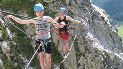 via ferrata de Peisey