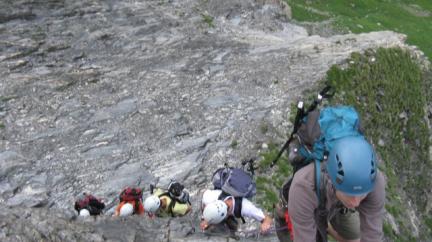 via ferrata beaufortain