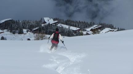 Ski hors piste aux Arcs - Vanoise