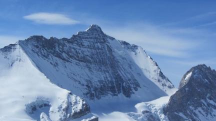 Face nord de la Grande Casse depui le Dôme de Pramecou