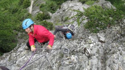 via ferrata les arcs
