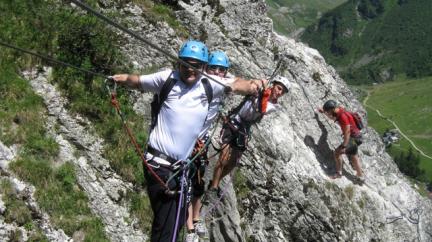 via ferrata de Peisey