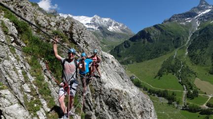 Le pont de Singe via ferrata