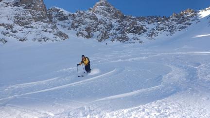 Tignes ski hors piste rando