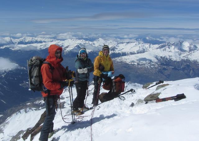 Ski de randonnée en Vanoise - Sommet du Mont Pourri
