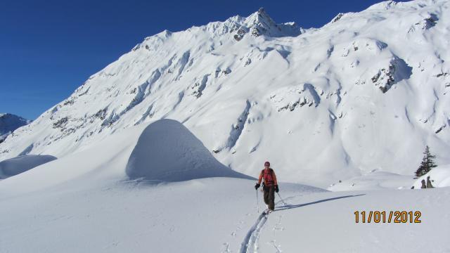 ski de rando refuge du Ruitor