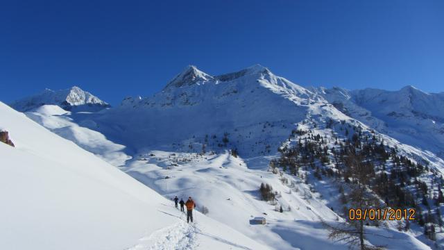 Le Mont Pourri, le Dôme de la Sache, Bellecôte 