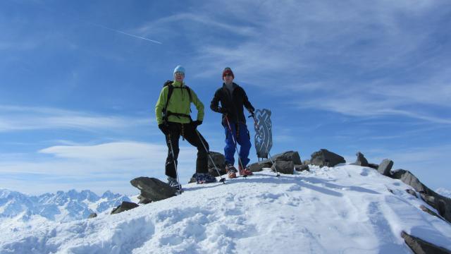 Sommet de la Rosablanche 3336m - guides des Arcs