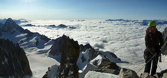 Mer de nuage sur l'Italie