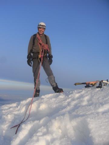 Aiguille Verte 4122m le sommet