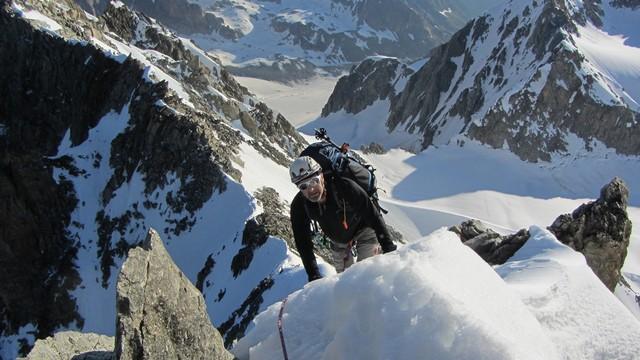 Tour Noir l'arête sud-est - guides des Arcs