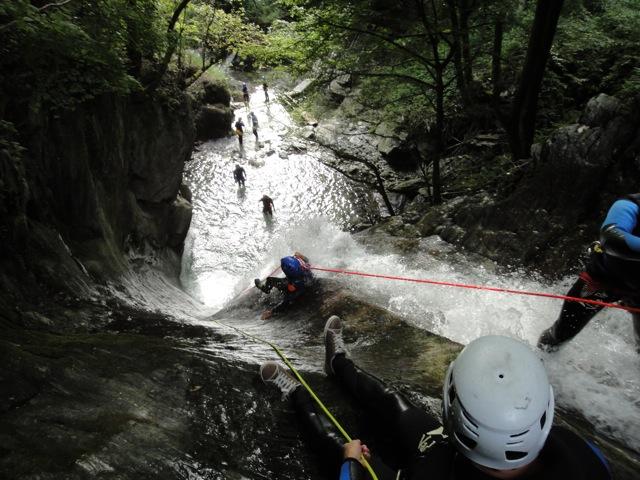 canyonning les Arcs Bourg st Maurice